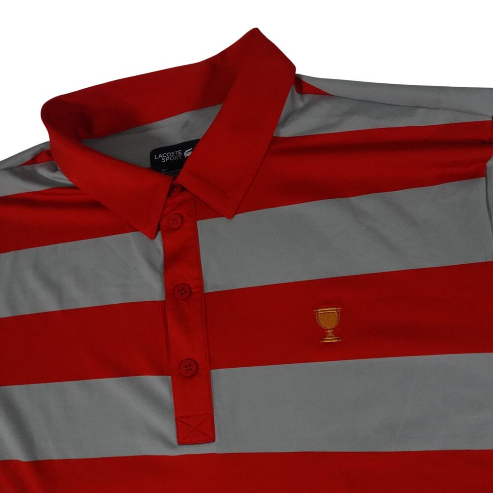 Lacoste Sport Presidents Cup Team USA Golf Polo Shirt Men's FR 8 US 3XL
